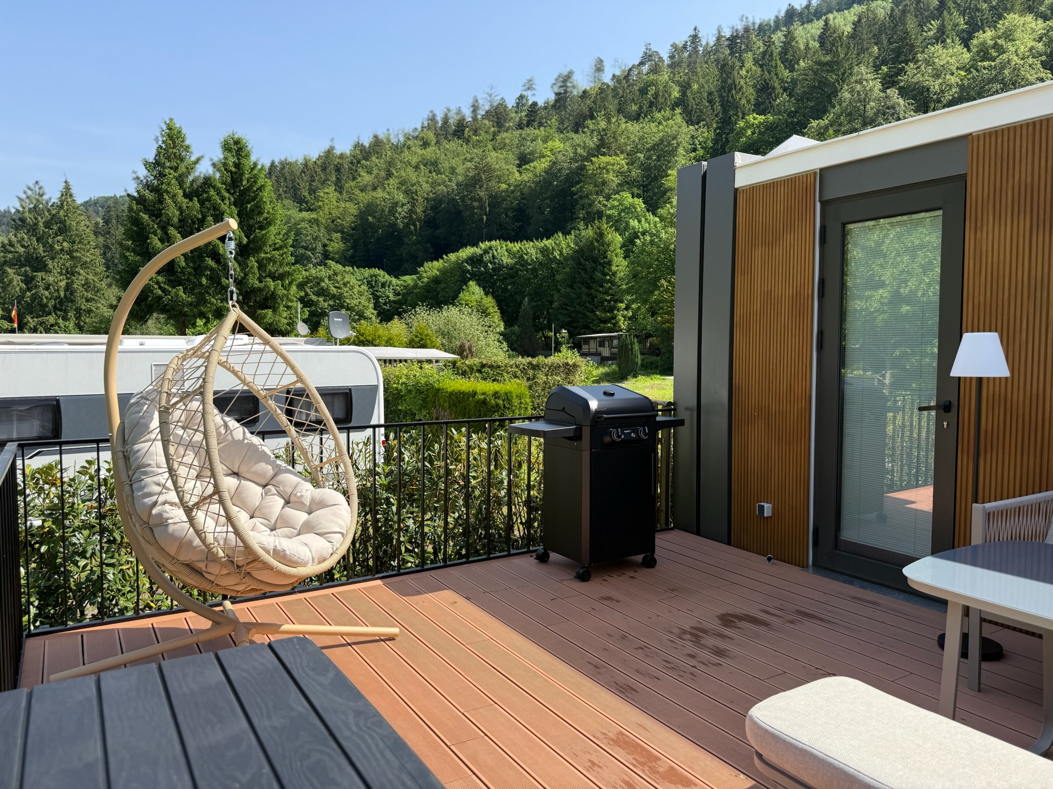 Terrasse Abendstimmung