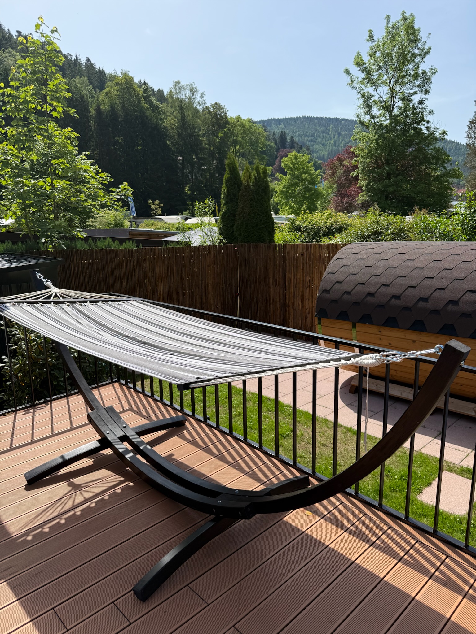 Tiny House und Umgebung